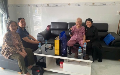 THĂM HỎI ĐẠO HỮU TÂY NINH